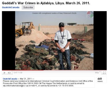 Screenshot: Victims of Ajdabiya NATO massacre presented by QuatchiCanada picture