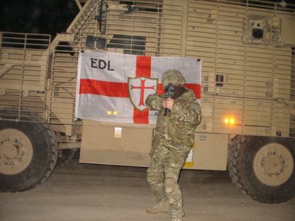 EDL crusader fighting in Afghanistan for Obama in 2011